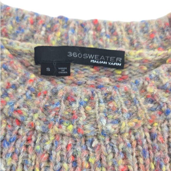 360 Sweater | Maglia Clarissa- Italian Yarn, Wool/Mohair Sweater | Size S - Picture 3 of 5